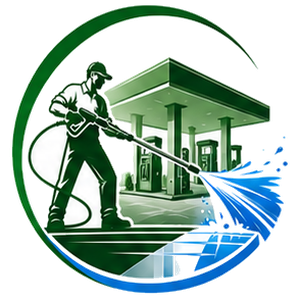 Gas Station Pressure Washing