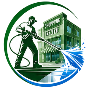 Shopping Center Power Washing