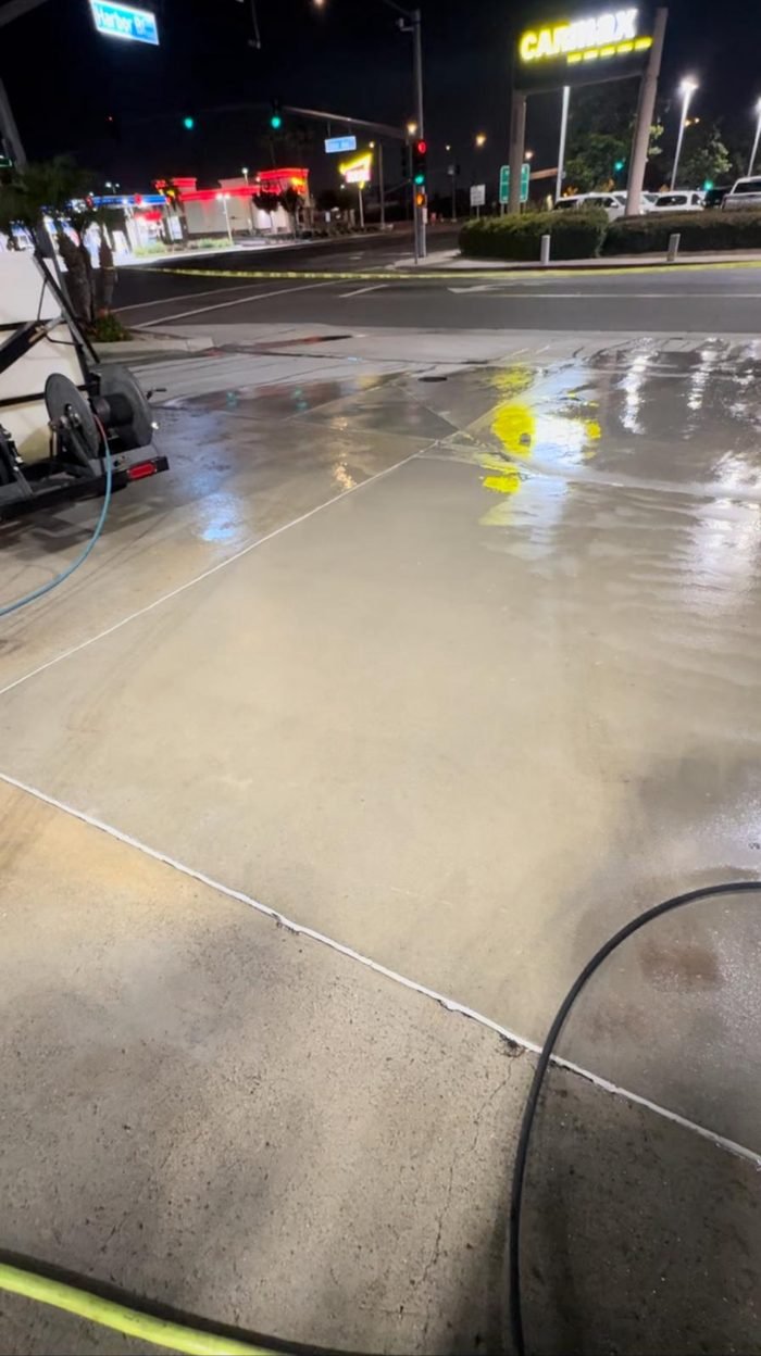 Parking Area Cleaning β Power Wash NorCal commercial project photography